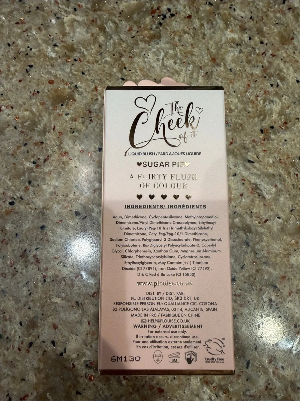 NEW P Louise The Cheek Of It Liquid Blush